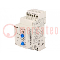 Modulo: relè di monitoraggio livello; 24÷240VAC; 24÷240VDC; IP20