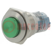 Switch: vandal resistant; Pos: 2; SPDT; 0.5A/220VAC; 1A/24VDC; IP40