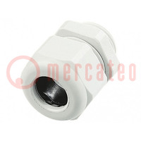 Gland; M32; IP68; 13÷20mm; thermoplastic; grey