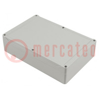 Enclosure: multipurpose; X: 160mm; Y: 240mm; Z: 60mm; 1555; grey; IP68