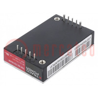 Convertisseur: DC/DC; 60W; Ud'entrée: 14÷160V; Ubase: 24VDC; PCB