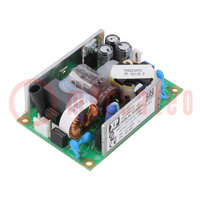 Power supply: switched-mode; open; 40W; 80÷264VAC; OUT: 1; 24VDC