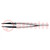 Tweezers; replaceable tips; Blade tip shape: flat; ESD