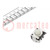 Microswitch TACT; SPST; Pos: 2; 0.05A/12VDC; side,SMD; none; 1.57N