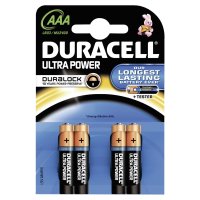 Duracell Ultra Power-AAA(MX2400/LR03) K4 mit Powercheck