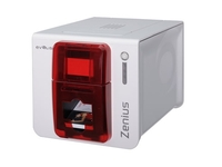 Zenius Expert Mag ISO - Farb-Plastikkartendrucker, USB + Ethernet, Mag ISO Dual HiCo/LoCo 3-track Magnetstreifen-Encoder, rot - inkl. 1st-Level-Support