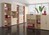 Geramöbel Anstell-Schrank mit Schubkästen, Drehtür mit Türdämpfer links oder rechts verwendbar, mit Stellfüßen, nicht abschließbar, 420x820x720, Ahorn/Ahorn
