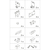 Skizze zu Hawa COMBINO 50 H MS Guarnitura ferramenta 1400 x 2600 x 19, 2 ante, acciaio