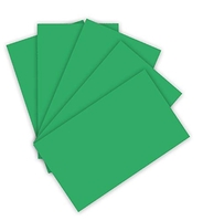 FOLIA 6122/4/54 LOT DE 100 FEUILLES DE PAPIER CARTONNÉ 220 G/M² VERT ÉMERAUDE FORMAT A4