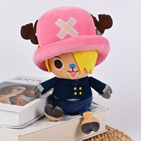 ONE PIECE PELUCHE CHOPPER X SANJI 20 CM SAKAMI MERCHANDISE 6931080108307