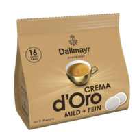 Dallmayr Crema d'Oro Mild & Fein, 16 Pads