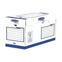 BankersBox Archivschachtel A4+ B:200mm weiß/blau 20PK