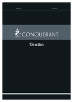 Conquerant 100104353 Notizbuch A5 200 Blätter Grau