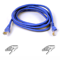 Belkin High Performance Category 6 UTP Patch Cable 2m networking cable Blue