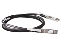 HP 10G SFP+ to SFP+ 3m Direct Attach Copper InfiniBand/fibre optic cable SFP+ Schwarz