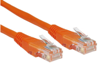 Cables Direct 5m Cat5e networking cable Orange U/UTP (UTP)