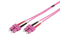Digitus DK-2522-01-4 InfiniBand/fibre optic cable 1 M SC I-VH OM4 Ibolya