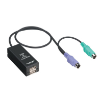 Black Box KVUSB toetsenbord-video-muis (kvm) kabel Zwart