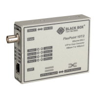 Black Box LMC210A Netzwerk Medienkonverter 10 Mbit/s