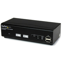 StarTech.com 2 Port USB VGA KVM Switch mit DDM Fast Switching und Kabeln