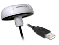 Navilock NL-8022MU GPS vevő USB Fehér