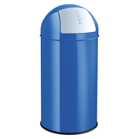 Helit H2401434 waste container Round Stainless steel Blue