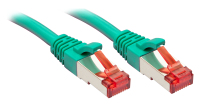 Lindy Rj45/Rj45 Cat6 0.3m netwerkkabel Groen 0,3 m S/FTP (S-STP)