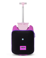 Micro Mobility Micro Ride On Luggage Eazy Koffer Harte Schale Violett 22 l Polyurethan