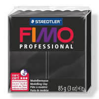Staedtler FIMO 8004009 materiaal voor pottenbakken en boetseren Boetseerklei 85 g Zwart 1 stuk(s)