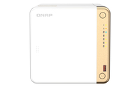 QNAP TS-462-2G serveur de stockage NAS Tower Ethernet/LAN Blanc N4505
