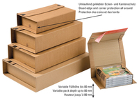 Colompac CP 020.17 scatola per la conservazione di documenti Cartoncino Marrone