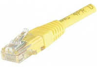 Connect 854192 netwerkkabel Geel 0,5 m Cat6 U/UTP (UTP)