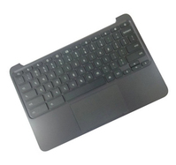 HP 917442-031 laptop reserve-onderdeel Behuizingsvoet + toetsenbord