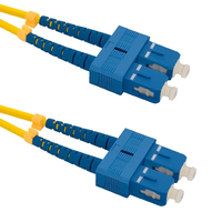 Qoltec 54003 InfiniBand/fibre optic cable 5 m SC Yellow