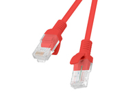 Lanberg PCU5-10CC-5000-R kabel sieciowy Czerwony 50 m Cat5e U/UTP (UTP)