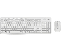 Logitech MK295 keyboard Mouse included RF Wireless White