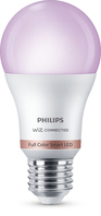 Philips LED Lampadina Smart Dimmerabile Luce Bianca o Colorata Attacco E27 60W Goccia