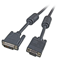 EFB Elektronik K5436.5V2 video kabel adapter 5 m DVI VGA (D-Sub) Zwart