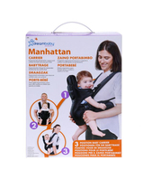 Dreambaby Manhattan Baby-Tragerucksack Schwarz