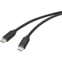 Renkforce RF-4716842 USB-kabel 2 m USB 2.0 USB A USB C Zwart