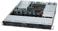 Supermicro 815TQ-R500UB Rack Fekete 500 W