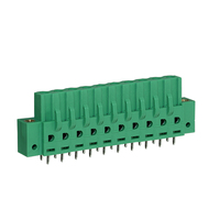 Camdenboss CTBP97VJ/10FL terminal block 10 Green