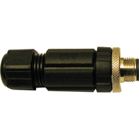 Axis 5502-131 zmieniacz płci / kabli 4 pin Czarny