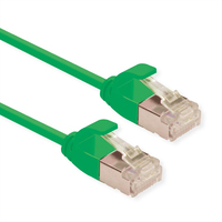 ROLINE 21.15.3337 kabel sieciowy Zielony 5 m Cat6a U/FTP (STP)