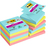 Post-It R330-SSCOS-P8+4 note paper Square Blue, Green, Pink 90 sheets Self-adhesive