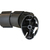 Kondator 429-OP50B organizador de cables Pared Tubo flexible para protección de cables Negro 1 pieza(s)