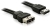 DeLOCK Power Over eSATA Extension cable male-female 1m SATA kábel Fekete