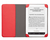 PocketBook PBPUC-623-RD-DT táblagép tok 15,2 cm (6") Borító Szürke, Vörös