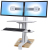 Ergotron WorkFit-S Weiß PC Multimedia-Ständer