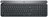 Logitech Craft Advanced keyboard with creative input dial clavier RF sans fil + Bluetooth QWERTY Nordique Noir, Gris